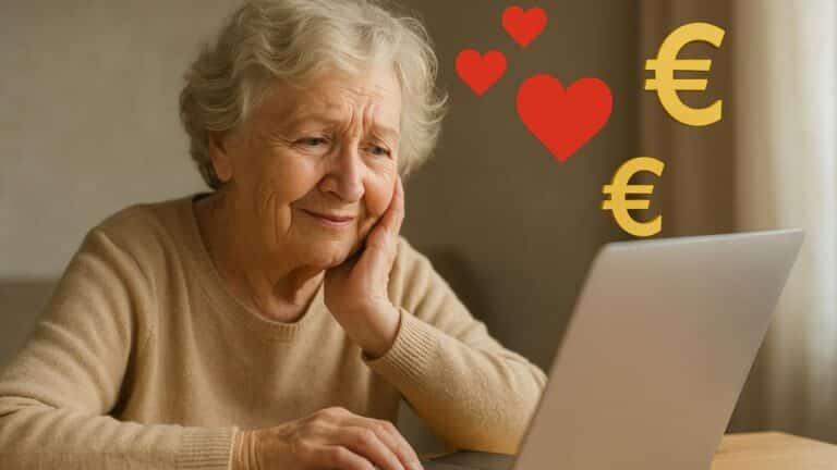 Une vielle dame victime d'une arnaque aux sentiments